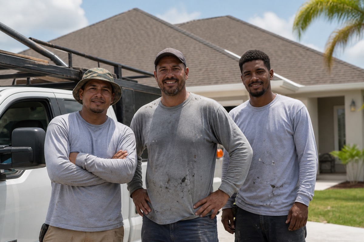 The Imperial Roofing Contr Inc crew